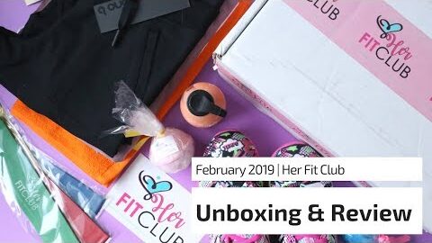 Her Fit Club Review February 2019: Fitness Subscription Box