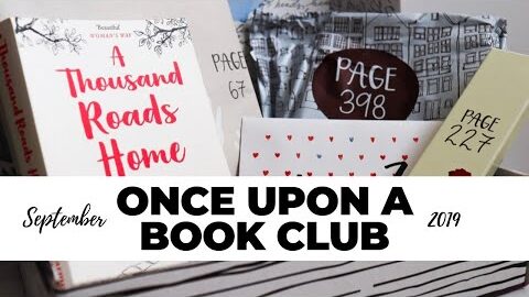 Once Upon a Book Club Review September 2019: Book Subscription Box