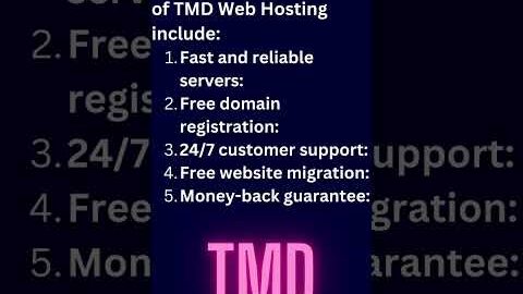 TMD Hosting Review