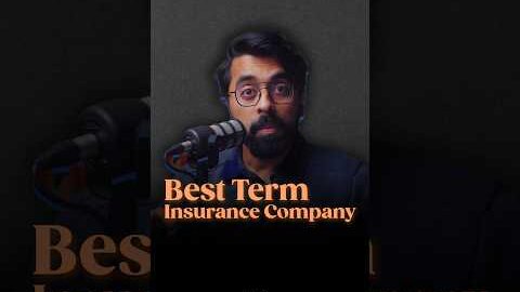 Best Term Insurance Company | #llashorts 824