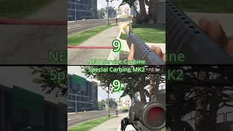 Service carbine VS Special carbine MK2 gta online