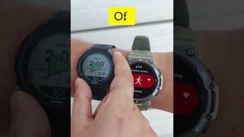 Garmin Forerunner 245 Vs Amazfit T-Rex 2 Running Accuracy Comparison 🔥