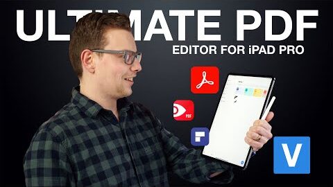 Ultimate PDF Editor Apps Comparison for iPad Pro | PDFElement, Adobe PDF, PDF Expert