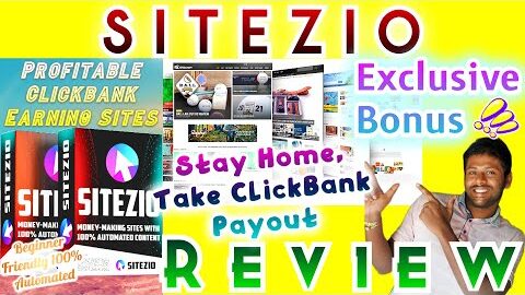 SiteZio Review + FULL DEMO 🔴 Profitable Clickbank Earning Sites Creator 🧲 SiteZio + Amazing Bonus 🔥