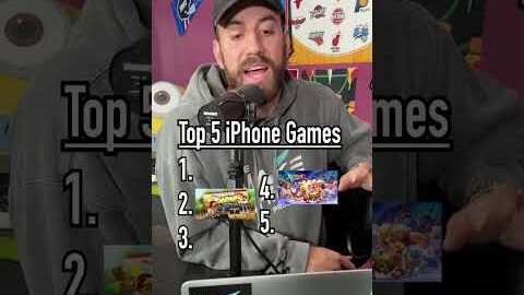 Guessing the TOP 5 MOST DOWNLOADED iPhone Games!! (as of 2018) #shorts