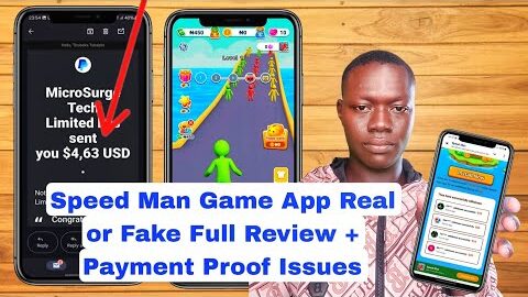 Is Speed Man App Paying or a Scam? Full User Reviews & Withdrawal Proof