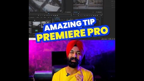 Amazing Tip for Premiere Pro editing 🔥