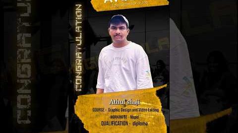 Avodha Graphic Design & Video Editing Course Students Review