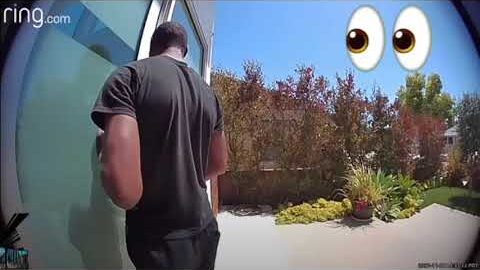Burglar Gets Caught with Everyday Home Protection | Thief Video Review | Home Security System