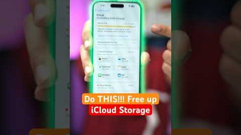 How to Clear iCloud Storage #iphone #ios #icloud