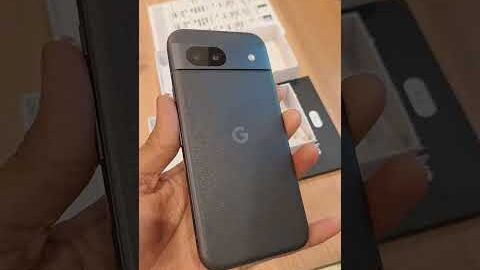 Google Pixel 8a 5G (8GB RAM, 128GB, Obsidian Black