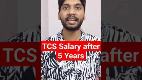TCS Salary after 5 Years | TCS Ninja | TCS Digital | IT Analyst #shorts