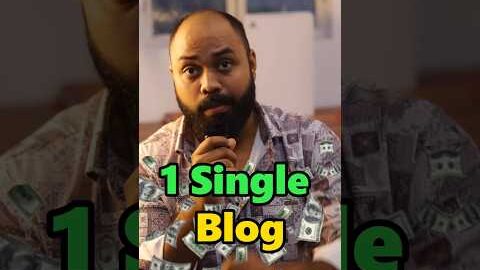 30 Day Income From Blogging 🤑 #money #blog