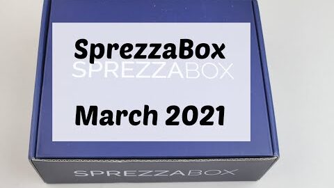 SprezzaBox March 2021 Subscription Box Unboxing/Review + Coupon