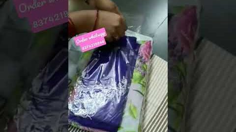 Happy customer review order 8374219946 #online #ytshorts #sarees #review #unboxing #shopping