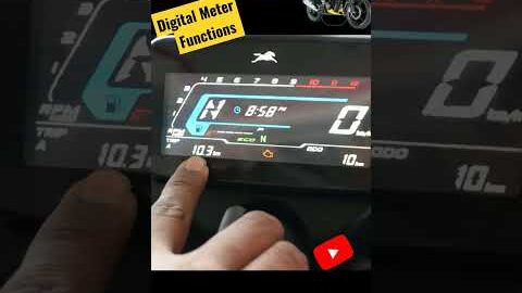 TVS Raider 125 डिजिटल मीटर के बारे में जानकारी