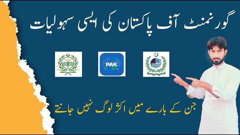 Online Services Offered By Pakistani Government | Pak Govt Online Services