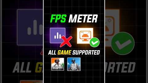 Fps Meter App for Mobile 🌚 Bgmi New Update #shorts #bgmi #fpsmeter