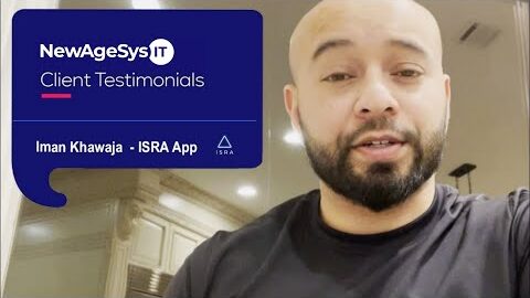 Client Testimonial | Iman Khawaja | ISRA App  | NewAgeSysIT Reviews | Top App Developer NJ FL NY