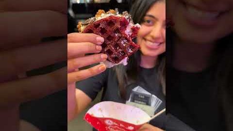 Cheap V/s Expensive Waffle Challenge 😍 | Belgian Waffle Review | @sosaute