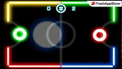 Glow Hockey on the FreshAppShow – Android App Reviews