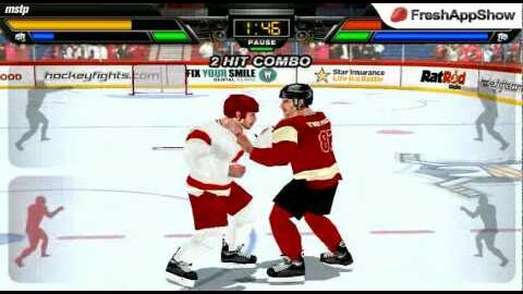 Hockey Fight on the FreshAppShow – Android App Reviews
