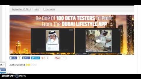 Dubai Lifestyle App Review