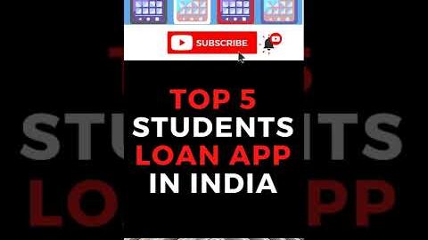Top 5 students loan app in India #shorts
