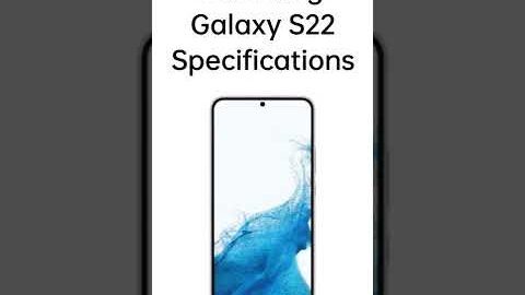 Samsung Galaxy S22 5G Smartphone Specifications | Mobile Reviews | New Gadgeter | Android #Shorts