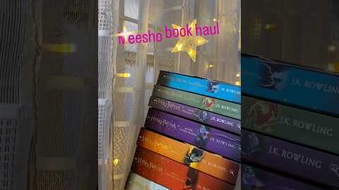 Meesho book haul #recommendations #meeshofinds #meeshohaul #booksuggestions #books #harrypotter