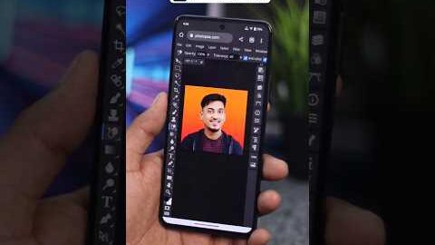 Use Photoshop on any Smartphone for FREE! 😯  #shorts