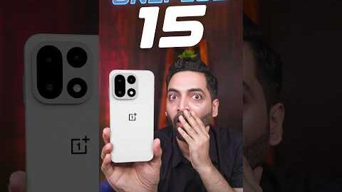 SHOCKING 😲 : OnePlus 15 & 15R First Look🔥 #shorts