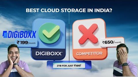 Best cloud storage in India | Best Indian cloud storage app @thedigiboxx